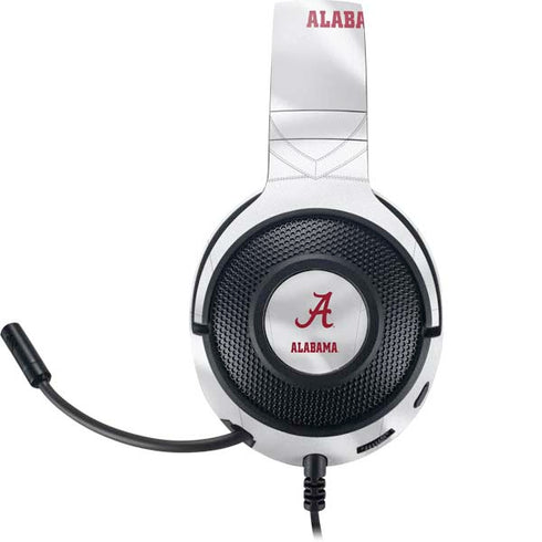University of Alabama White Jersey Razer Kraken X Skin